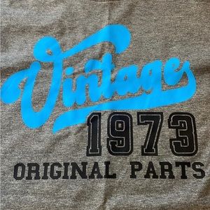 Custom 50th Birthday Vintage 50 Tshirt Sz M